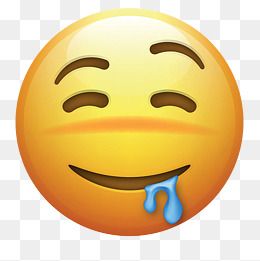 可爱的流口水表情