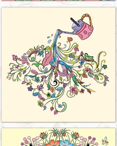 推荐漫游奇境梦幻花园奇妙森林正版涂色