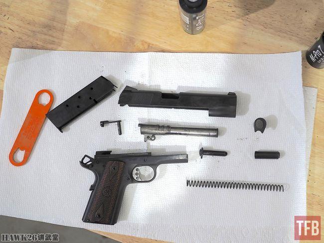 评测:斯普林费尔德兵工厂"警戒"打完1000发弹药后的1911手枪