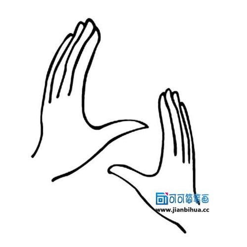 手的简笔画怎么画