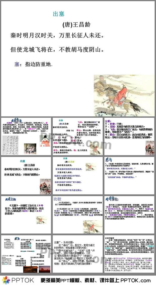 出塞(王昌龄)介绍课件ppt