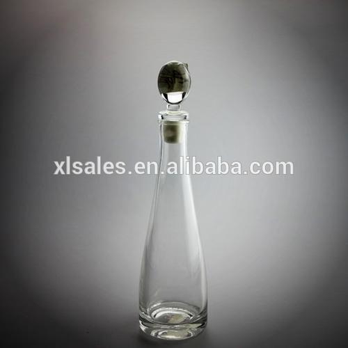 500ml supper flint glass bottle cork mini tequila glass bottle