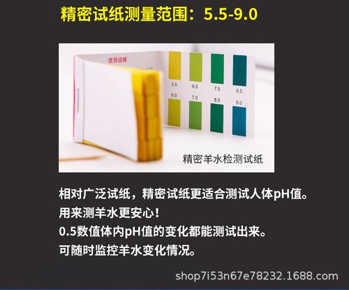 羊水检测试纸孕妇羊水早破监测检测精密产妇测试ph值
