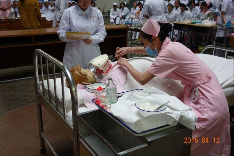 护理技能比赛现场