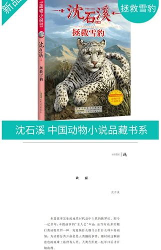 【诺森正版】沈石溪动物小说正版 拯救雪豹 小学生三四五六年级课外