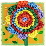 搓纸粘贴画diy手工材料包幼儿园美劳制作折纸儿童礼物0.08 彩纸画