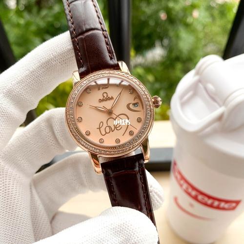 欧米茄新款女士手表全自动机械表女款腕表_女士手表_机械表_手表