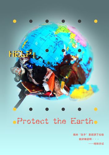 【help!拯救地球】公益海报设计