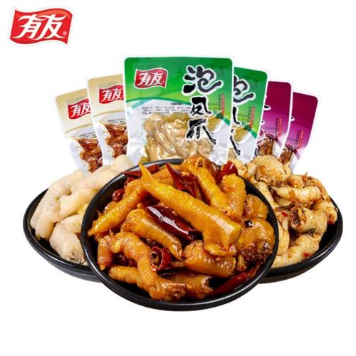 有友泡椒凤爪180克包邮大额优惠券