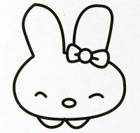 简笔画,简笔画动物,兔子简笔画,小兔子简笔画,兔子简笔画图片,卡通