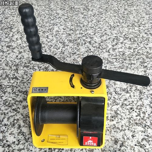 【手摇起重工具】侧摇手摇绞盘 上摇手动重型绞车 手摇钢丝绳小型