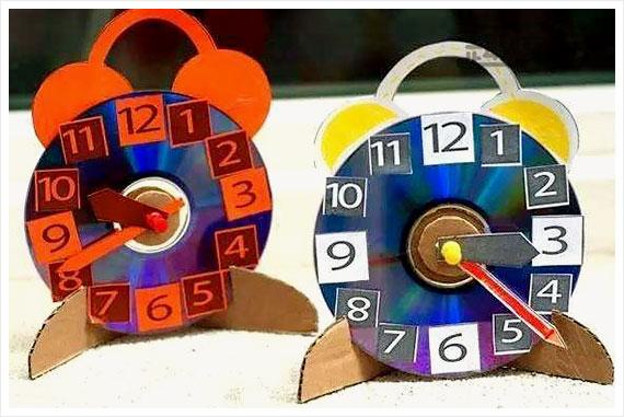 废旧光碟手工制作 光盘diy的作品图片大全