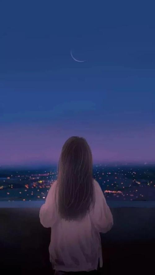 第528期|背影头像:0105优质星空闪亮动漫 真人背影