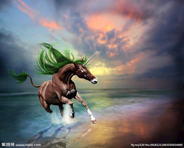 天马飞马梦幻独角图片