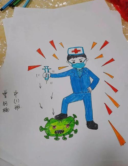 文初教育疫情当前童心绘爱绘画作品大赛揭晓啦
