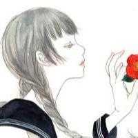 qq头像高冷女生 侧脸黑白女 黑白女生头像高冷侧面