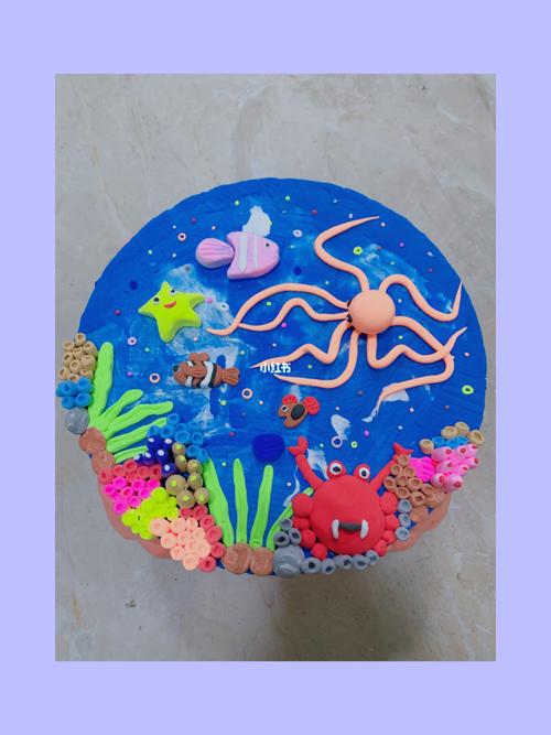 亲子手工《海洋世界》_亲子手工_兴趣爱好_手工