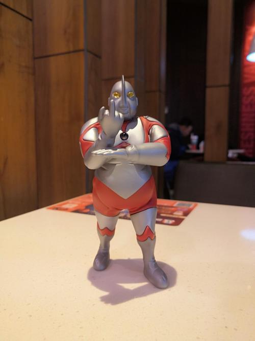 肥胖奥特曼退休奥特曼发福奥特曼肥宅非xplus自制超人小比例站立姿势