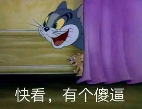 快看,有个傻逼(tom,jerry)