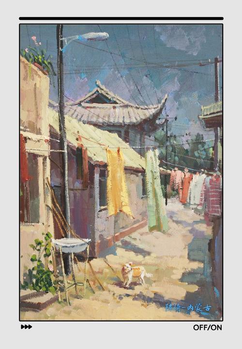 陈琦-水粉场景