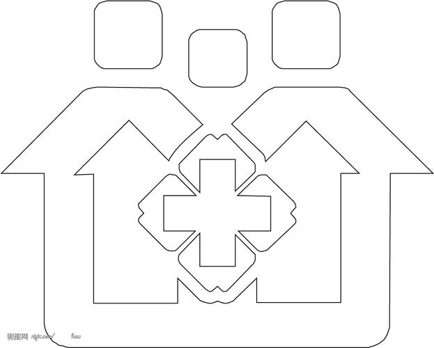 社区卫生服务标志图片