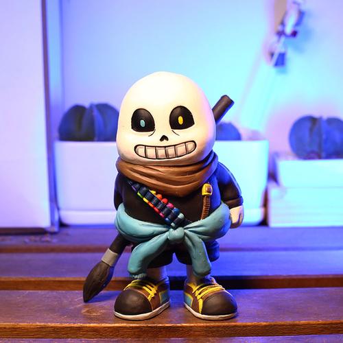 传说之下ink sans undertale周边骷髅兄弟手办模型摆件男生礼物 sans