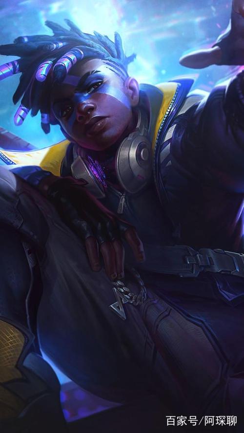 真实伤害艾克皮肤原画