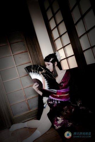 《战国basara》地狱蝴蝶丸浓姬扇子舞