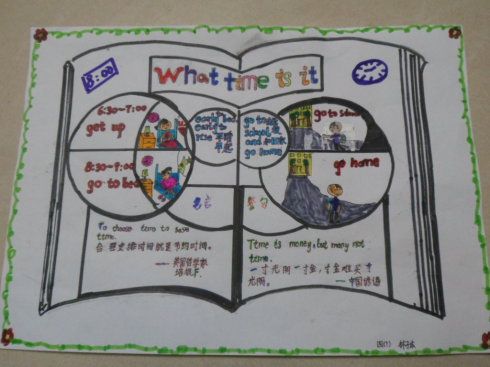 购买东西的英语手抄报身边的英语手抄报