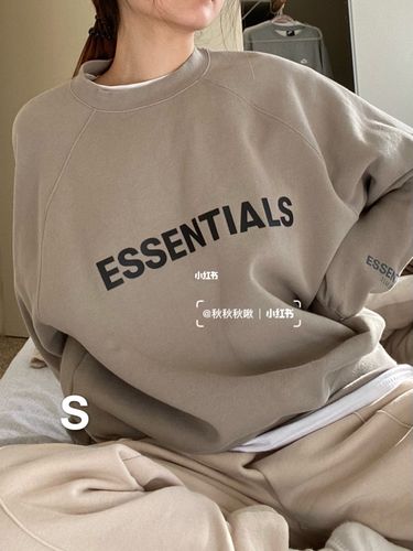 essentials卫衣分享|90尺码对比超实用!