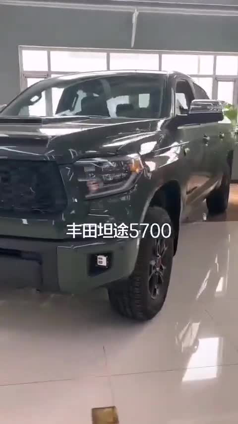 丰田坦途5700,日系皮卡也霸道外
