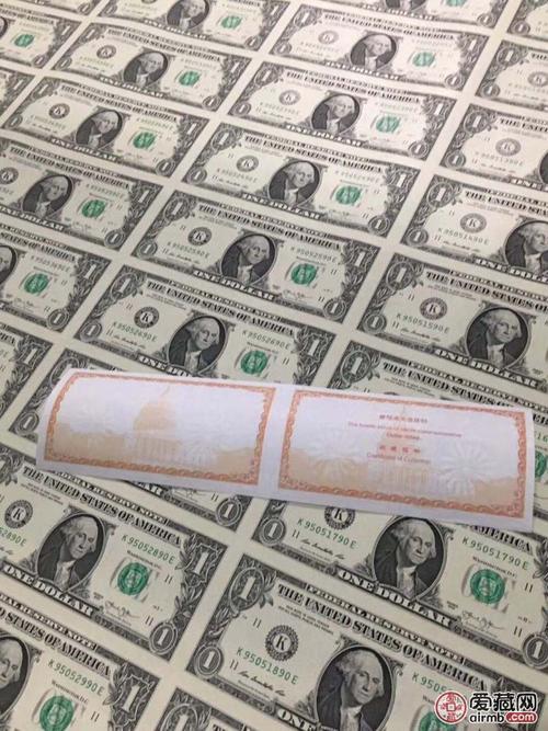 重磅推出 美元50连体钞 美国