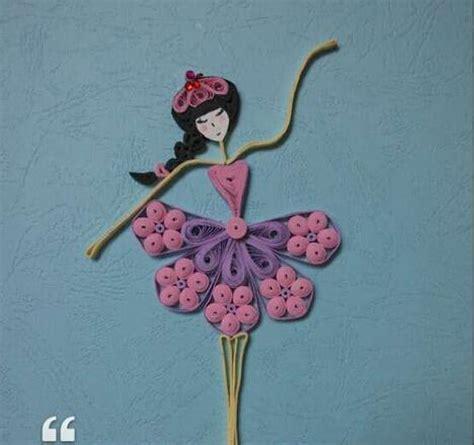 纸艺手工制作-优雅的芭蕾女孩(2)_手工小制作   5068儿童网