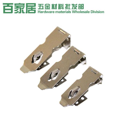 不锈钢门鼻子批发 挂锁搭扣 防盗搭扣 号不锈钢锁扣 5 清和牌