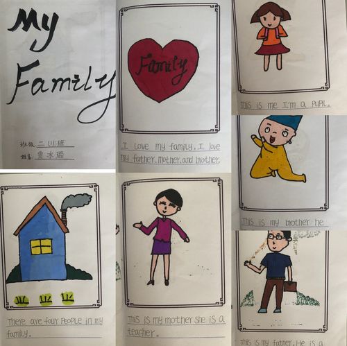 寒假学习生活,提高孩子们的创造能力和想象能力,我们开展了英语绘本