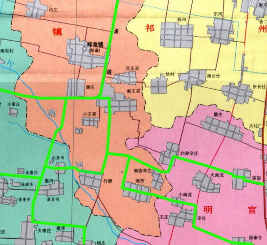 安国市行唐桥断交公告!