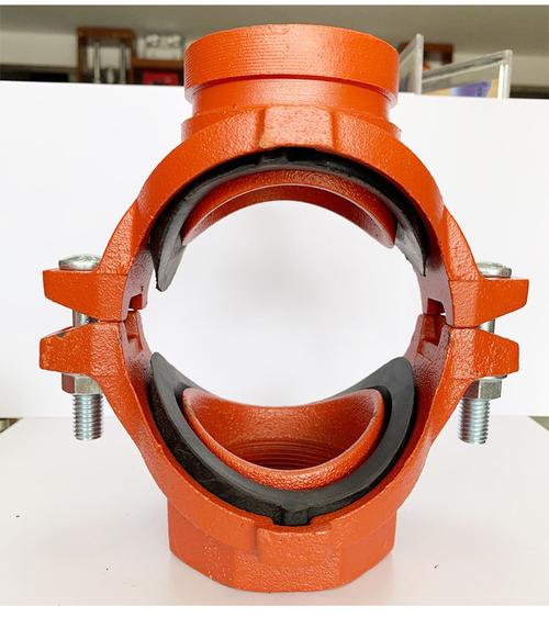 沟槽机械四通沟槽管件卡箍消防管道配件消防配件沟槽管厂家批发