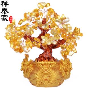 祥泰家开光纯铜生肖龙摆件风水家居书房装饰品工艺品铜龙大号摆设.