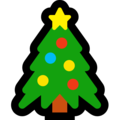 emoji | 圣诞树 | microsoft | 120 x 120
