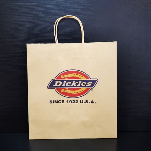 潮牌购物袋dickies袋子 迪克斯纸袋 礼品袋 环保袋手提袋现货批发