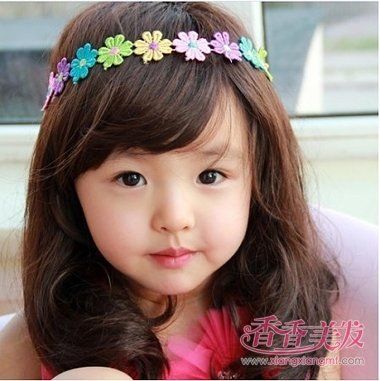 中短发小女孩发型图片 小宝宝短发发型大全