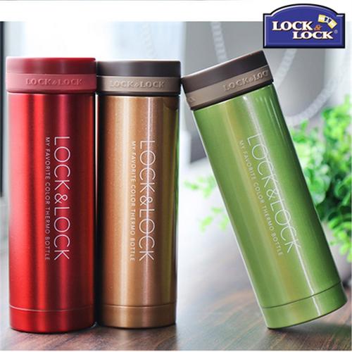 乐扣乐扣旗舰店保温杯304不锈钢真空水杯男女士直身保温杯子300ml