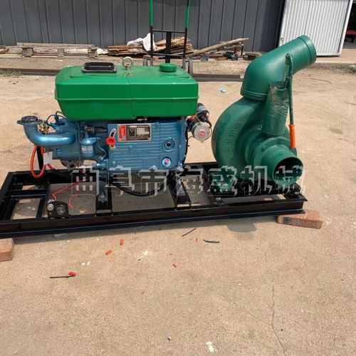 防汛排水柴油机抽水泵 6寸8寸10寸柴油抽水泵流量大动力足排污泵