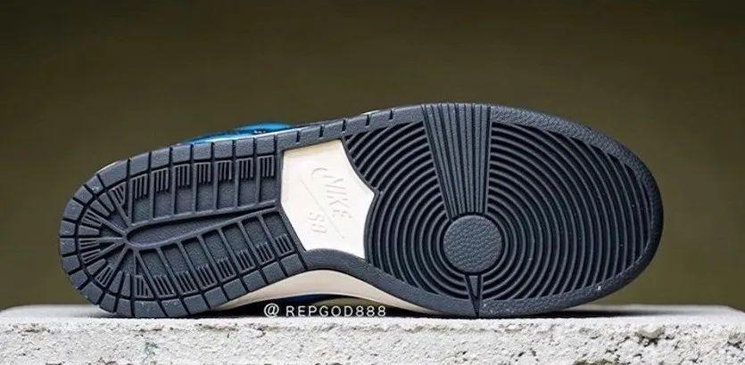 dunk sb low狗头刺绣上脚图赏析,dunk sb 有气垫吗