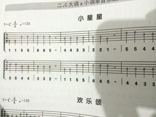 请问如何根据这个吉他谱弹奏?我知道品和弦的按法.