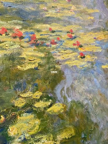 莫奈""花园""93_睡莲_莫奈睡莲_人文_绘画