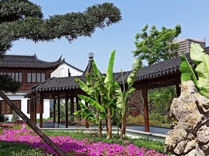 顾村刘行古镇,亭台楼阁,小桥流水,风景优美,留下美好的回忆