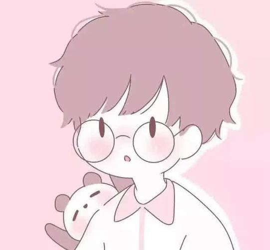 第四组:这是可爱的卡通风,这对情侣头像中女生和男生