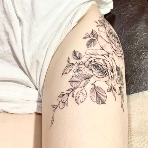 素花tattoo_tattoo怎么样_纹身_纹身手稿_美妆_彩妆_彩妆其他