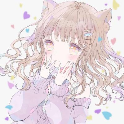 动漫软萌可爱卡哇伊女生头像